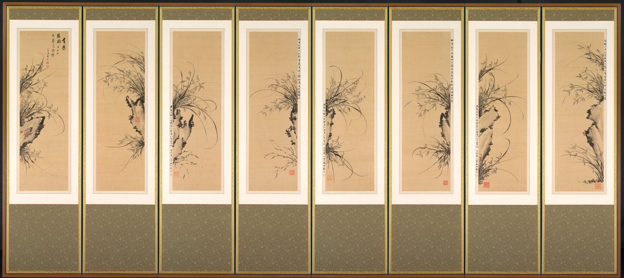 Orchidee e rocce da Yi Ha eung