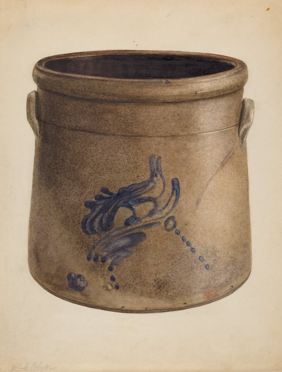 Vaso, c. 1939 da Yolande Delasser