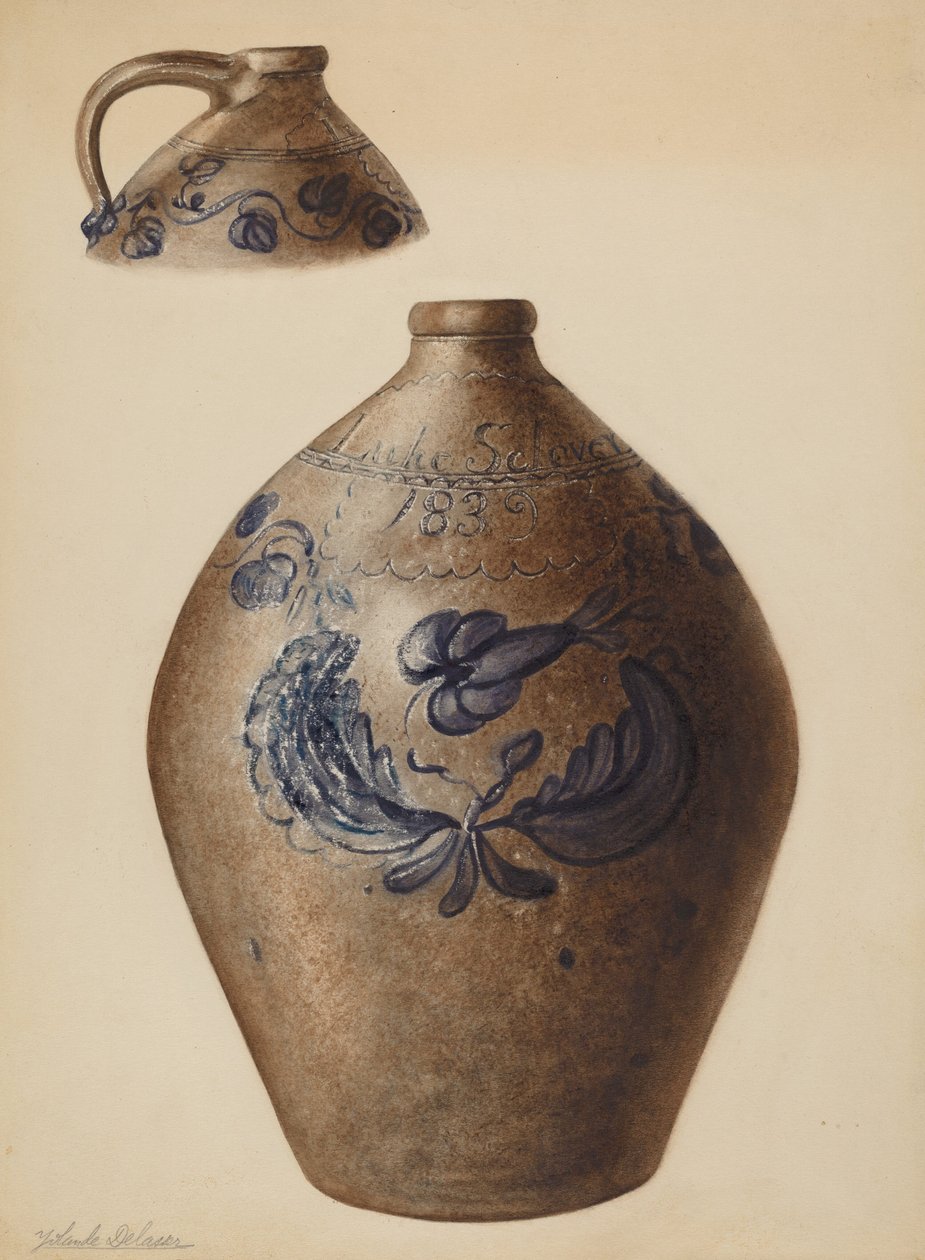 Brocca, c. 1937 da Yolande Delasser
