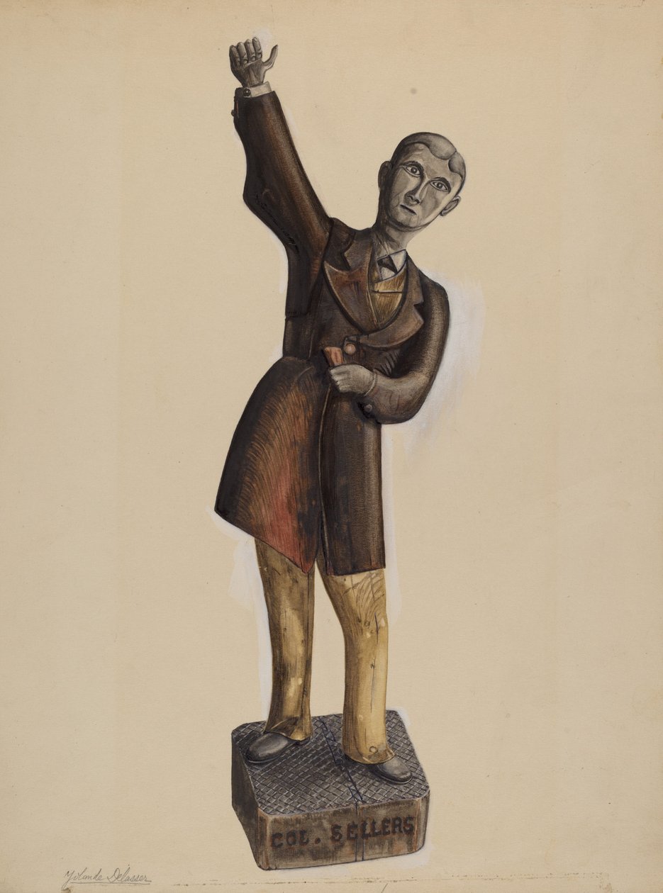 Sciamano, c. 1937 da Yolande Delasser
