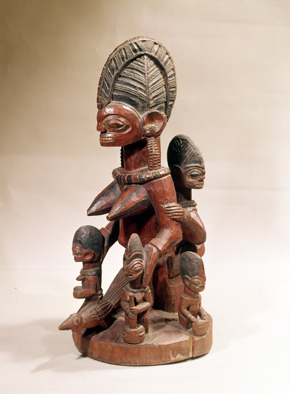 Madre e figli da Yoruba Culture