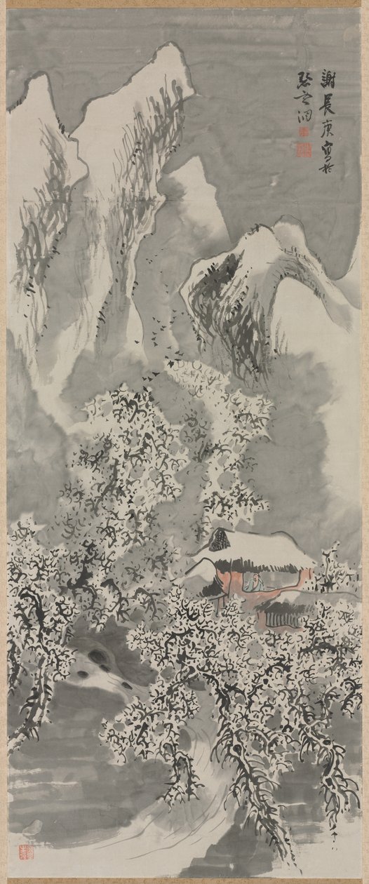 Paesaggio innevato, c. 1770s da Yosa Buson