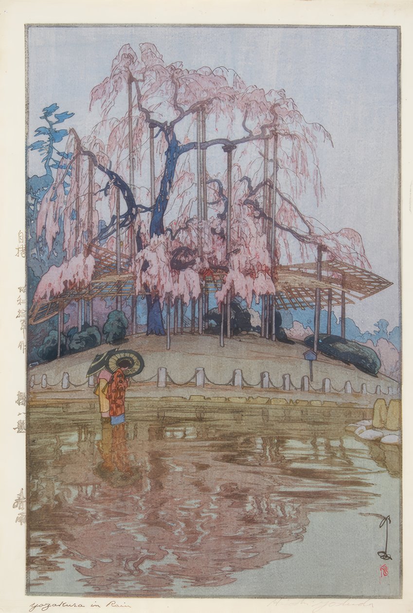 Pioggia di primavera da Yoshida Hiroshi