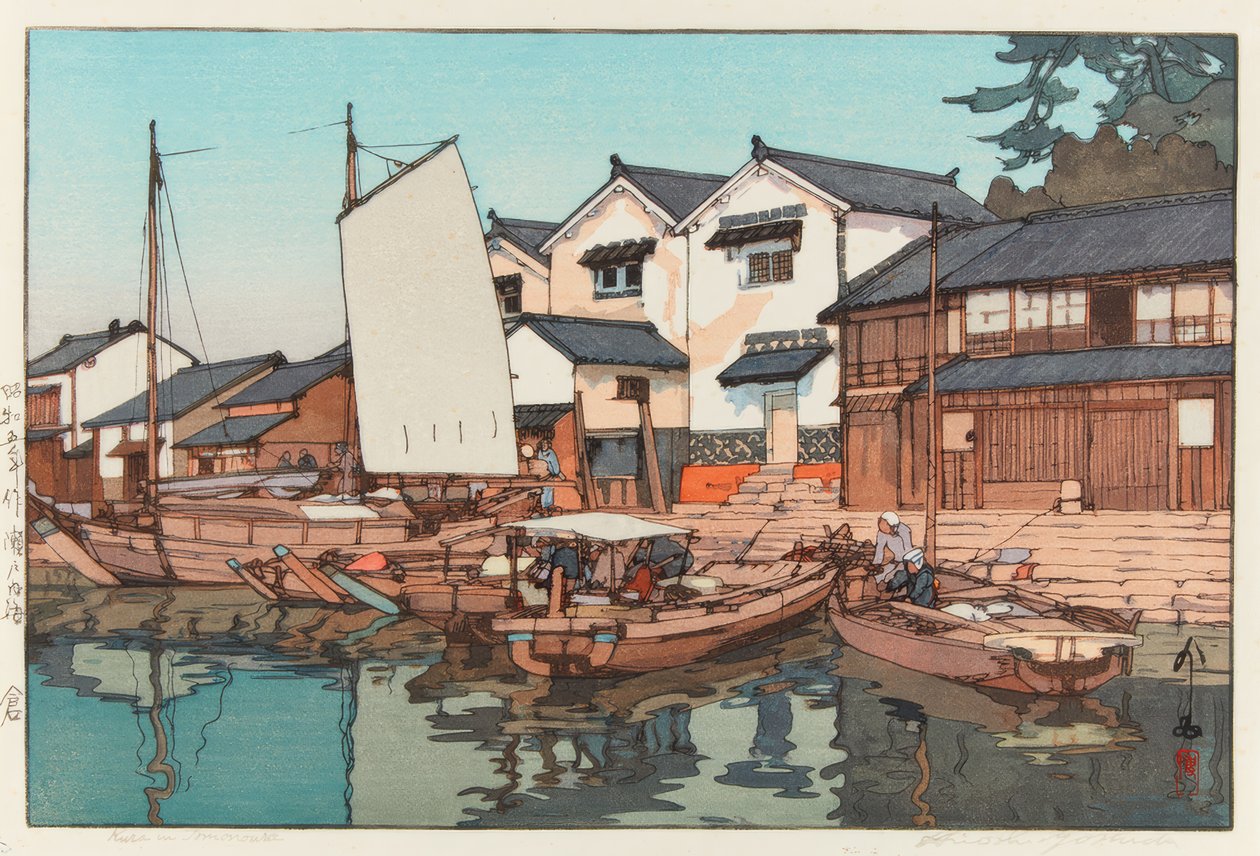 Kura a Tomonoura da Yoshida Hiroshi