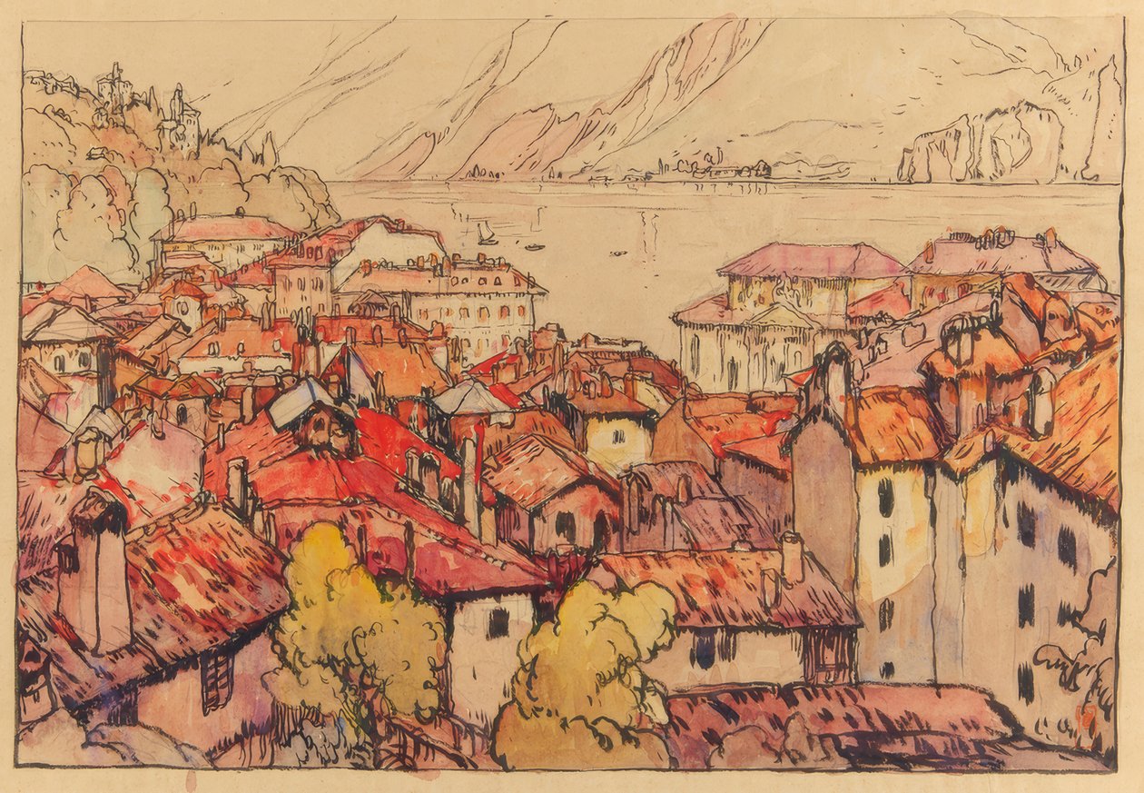 Lugano machi da Yoshida Hiroshi