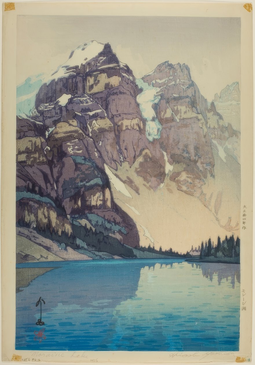 Lago Moraine da Yoshida Hiroshi