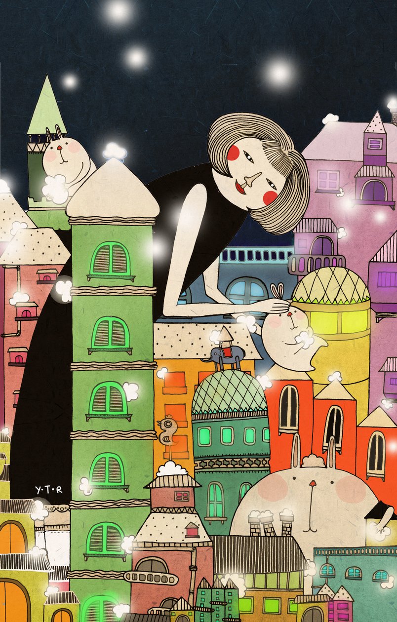 Città ammuffita, 2013 da Yoyo Zhao