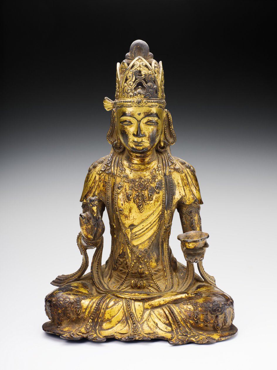 Guanyin da Yuan Dynasty Chinese School