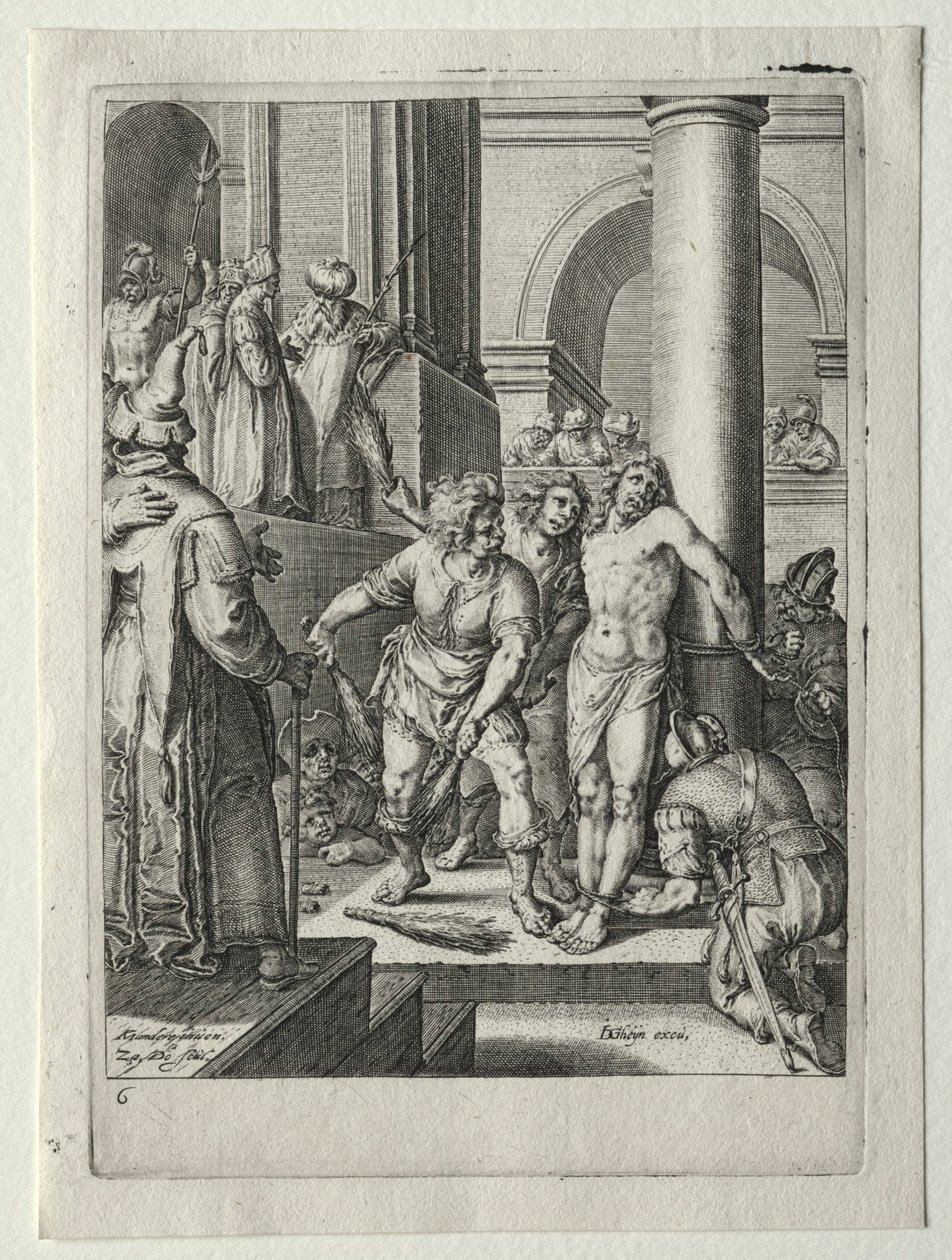 Set della Passione:  Flagellazione di Cristo da Zacharias Dolendo