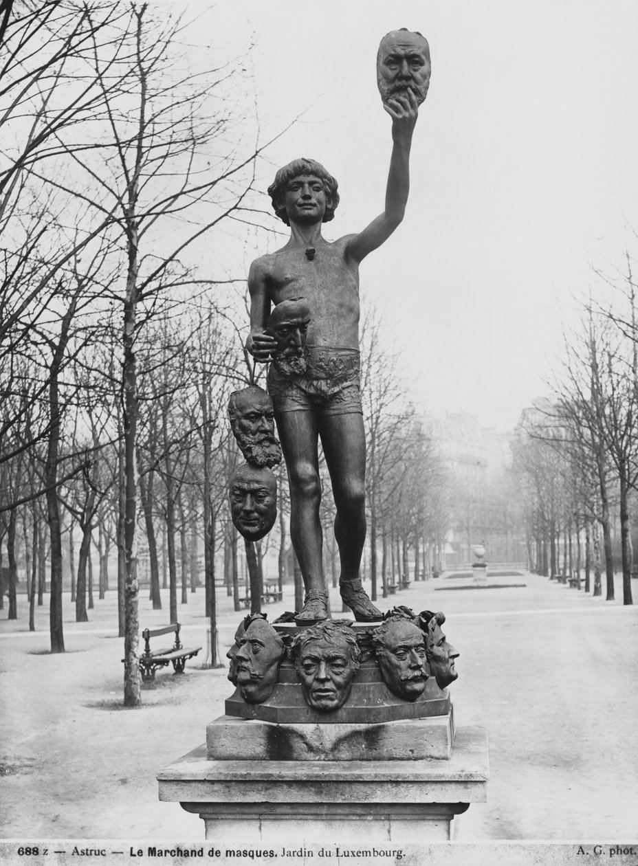 Il venditore di maschere, 1883 da Zacharie Astruc