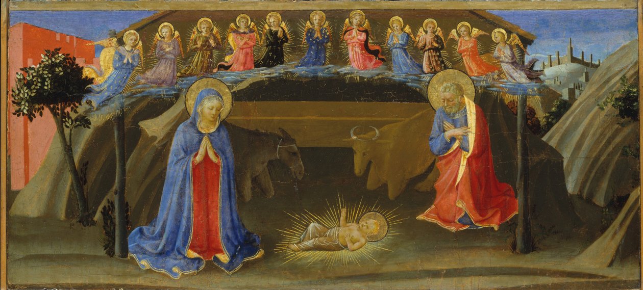 La Natività, c.1433-34 da Zanobi di Benedetto Strozzi