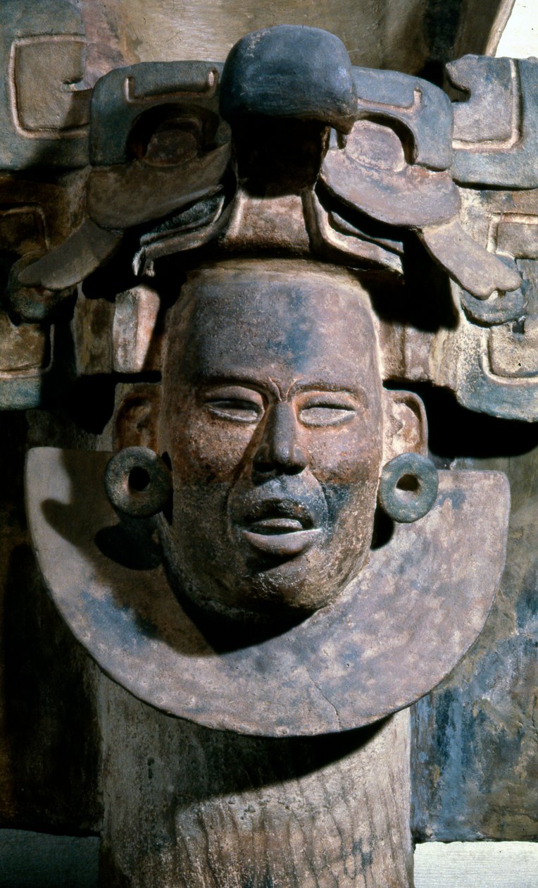 Urna funeraria dalla tomba 77, Monte Alban, 100-200 d.C. da Zapotec