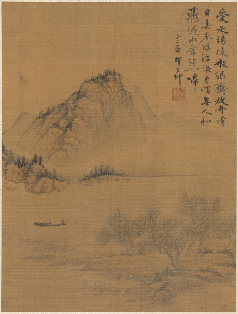 Paesaggio, 1775 da Zhai Dakun