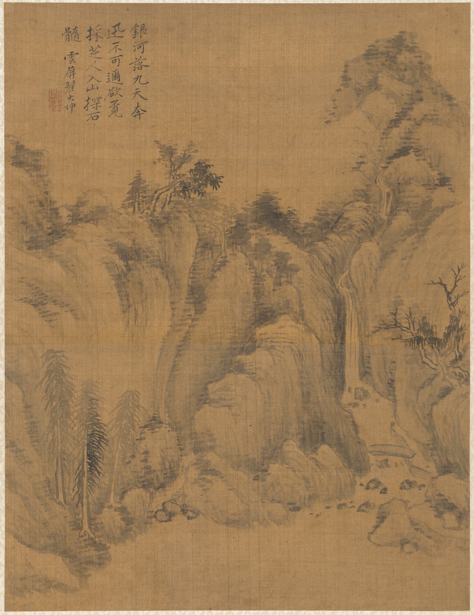 Paesaggio, 1775 da Zhai Dakun