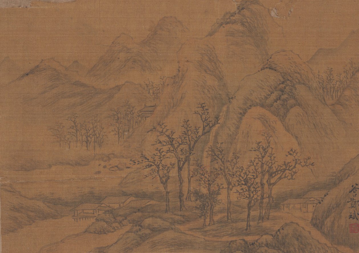 Paesaggio da Zheng Bin