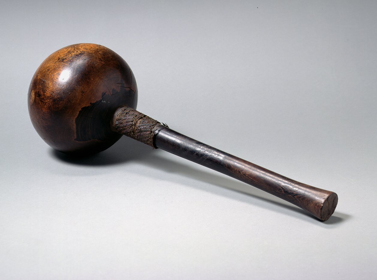 Knobkerrie legato con filo (legno) da Zulu
