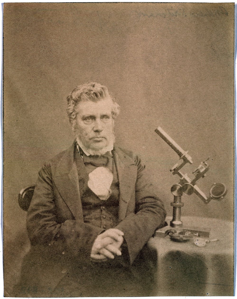 Andrew Pritchard, ottico inglese, c. 1850 da Frederick (attr. to) Barnard
