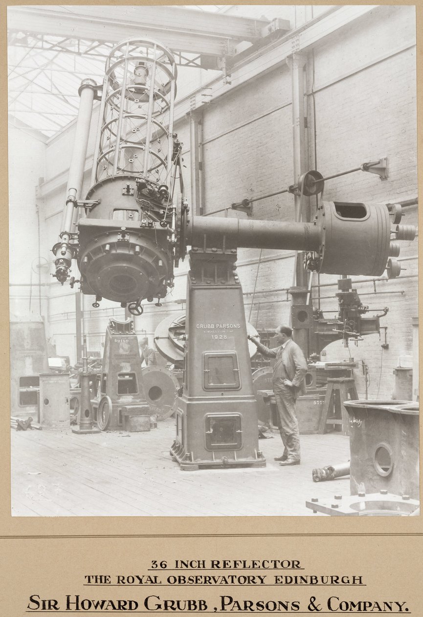 Telescopio riflettore Cassegrain, Newcastle upon Tyne da Frederick (attr. to) Barnard