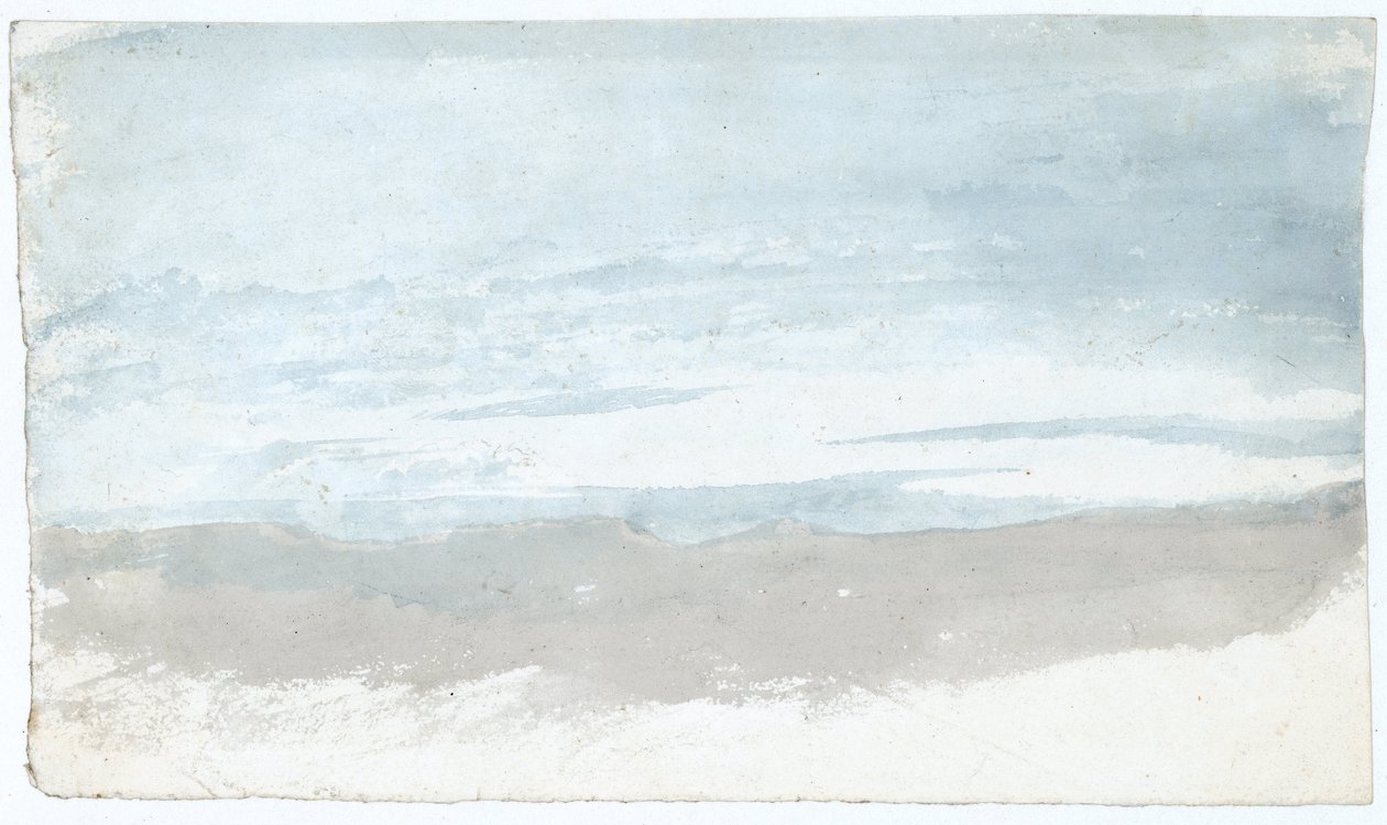 Studio delle nuvole di Luke Howard, c 1808-1811 da Frederick (attr. to) Barnard