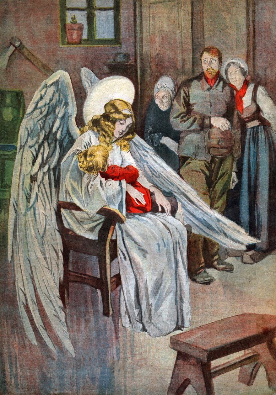 Angelo custode (incisione) da . .