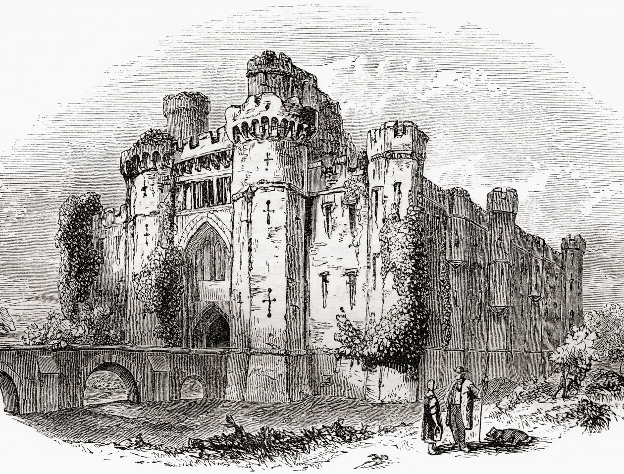 Castello di Herstmonceux da . .