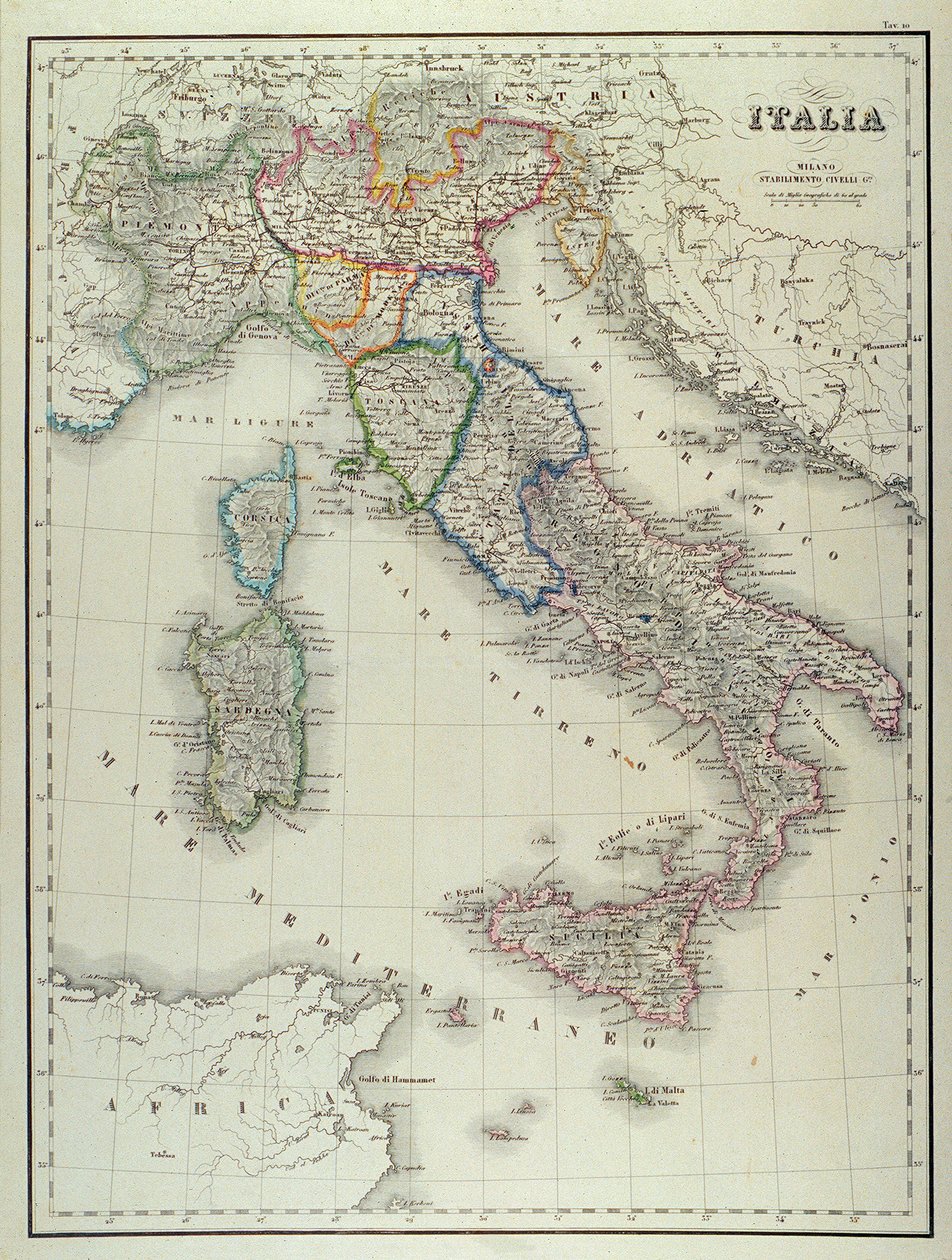 Italia 1858 da . .