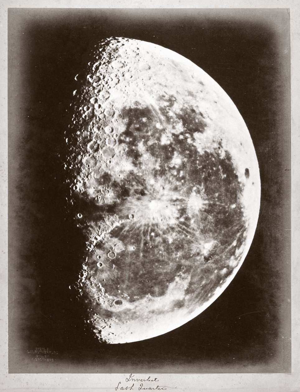 Ultimo quarto invertito della Luna da Frederick (attr. to) Barnard