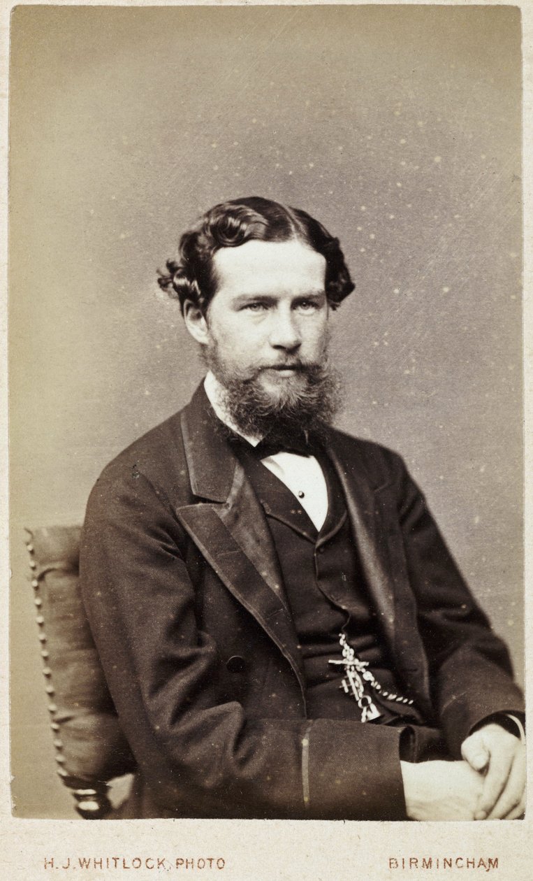 John Lubbock, Barone Avebury, c 1870 da Ferdinand Georg Waldmuller