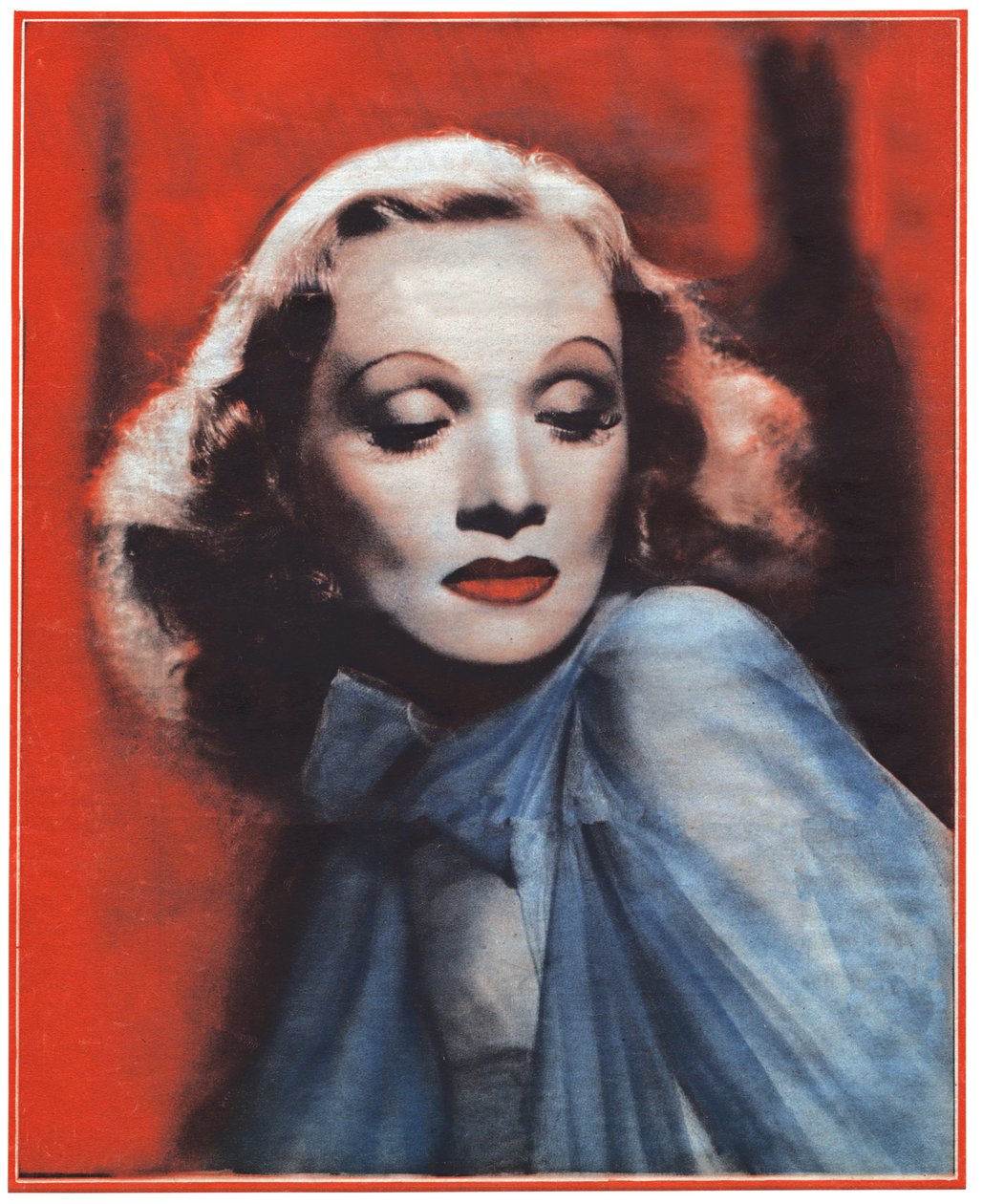 Marlene Dietrich da . .