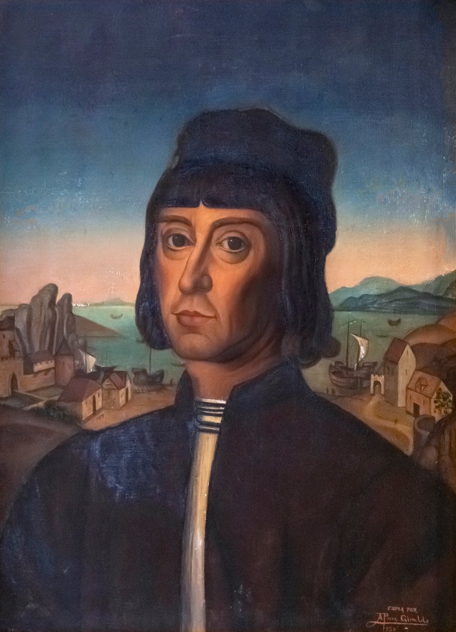Martin Alonso Pinzon, ritratto., 2020 (foto) da . .