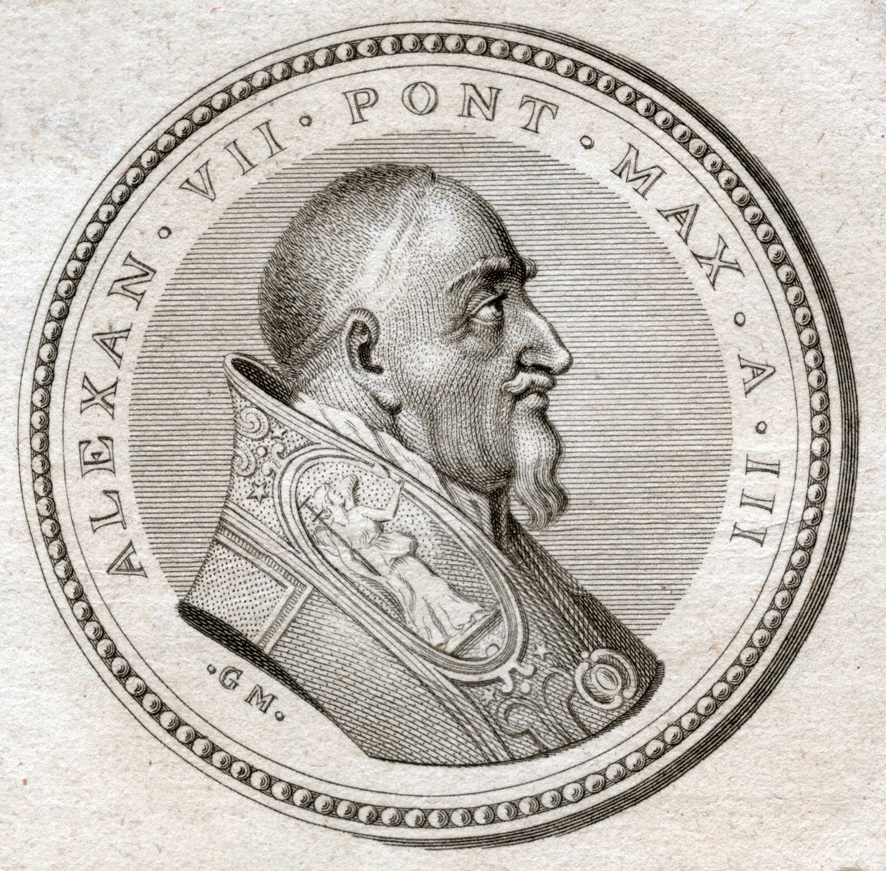 Papa Alessandro VII da . .