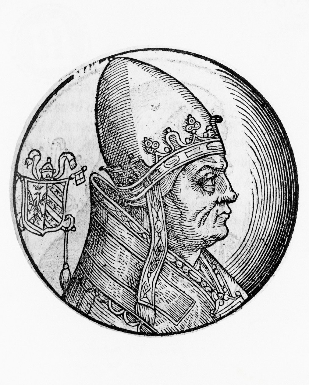 Ritratto di Onorio II (Lamberto Scannabecchi) da William Walcutt