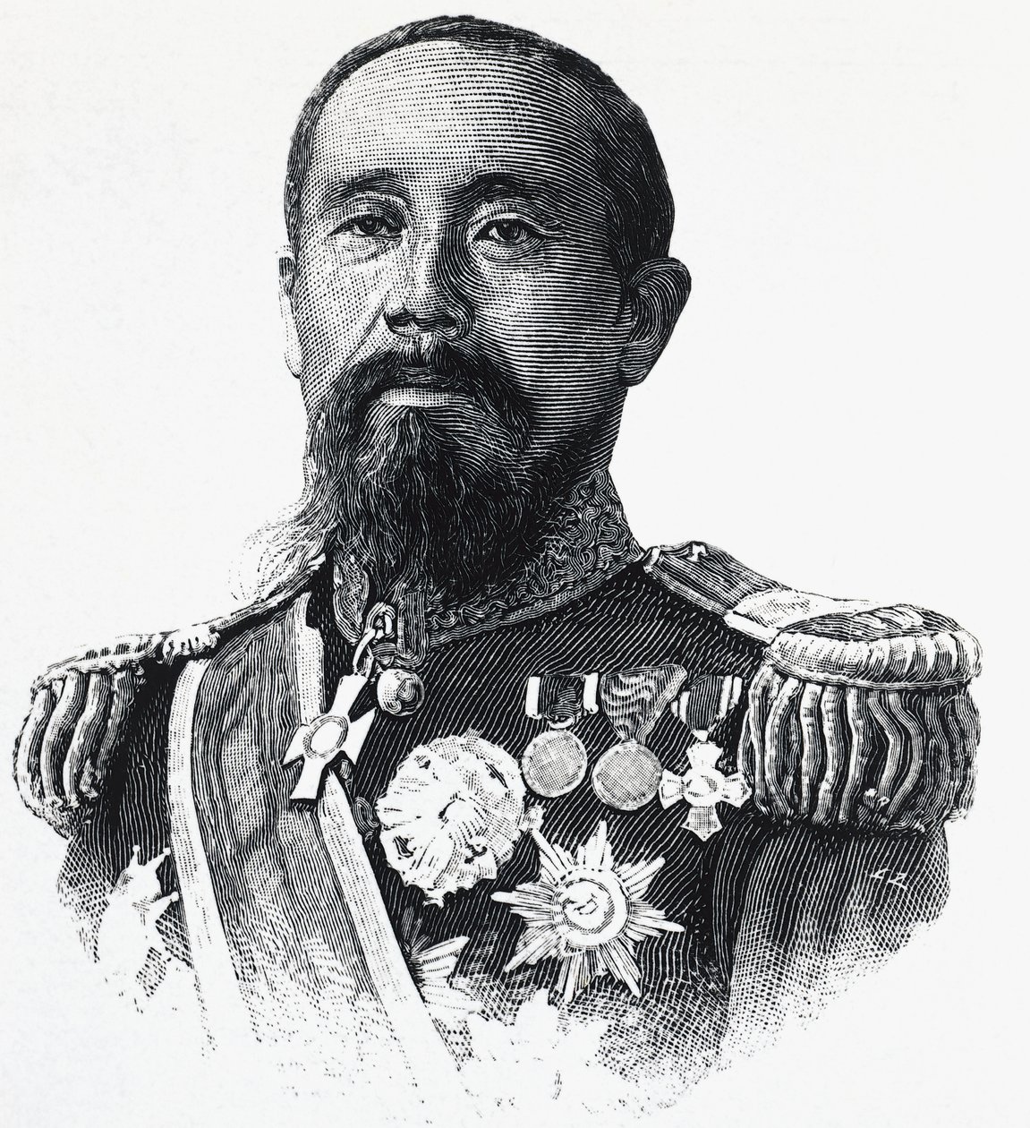 Ritratto di Ito Hirobumi, politico giapponese da William Walcutt