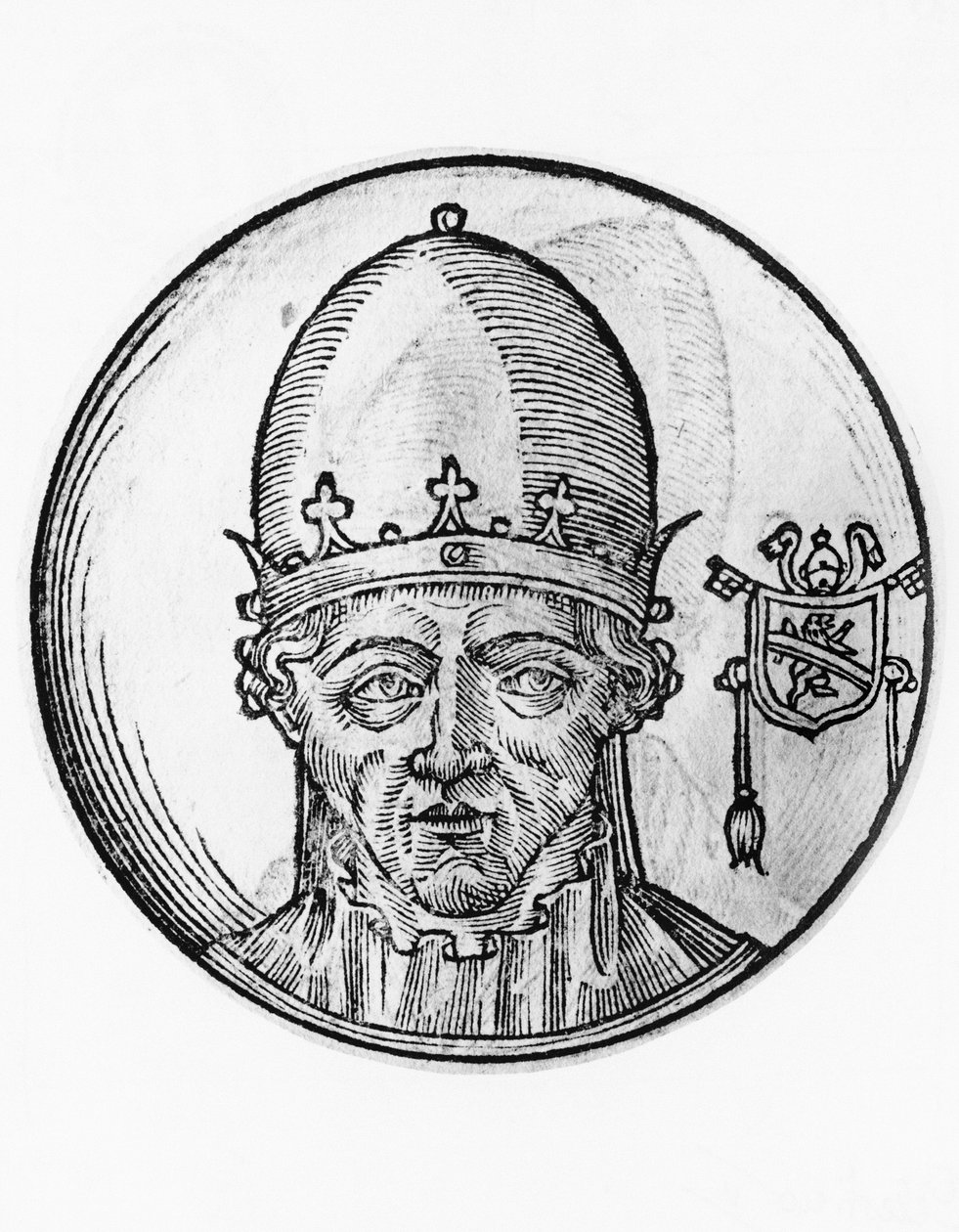 Ritratto di San Celestino V (Pietro Angelerio) da William Walcutt
