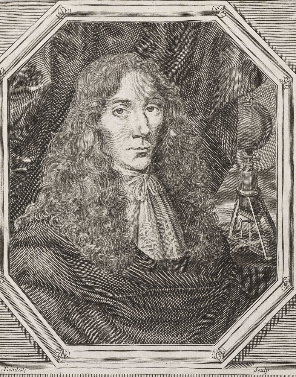 Robert Boyle, fisico e chimico irlandese, c 1670 da Frederick (attr. to) Barnard