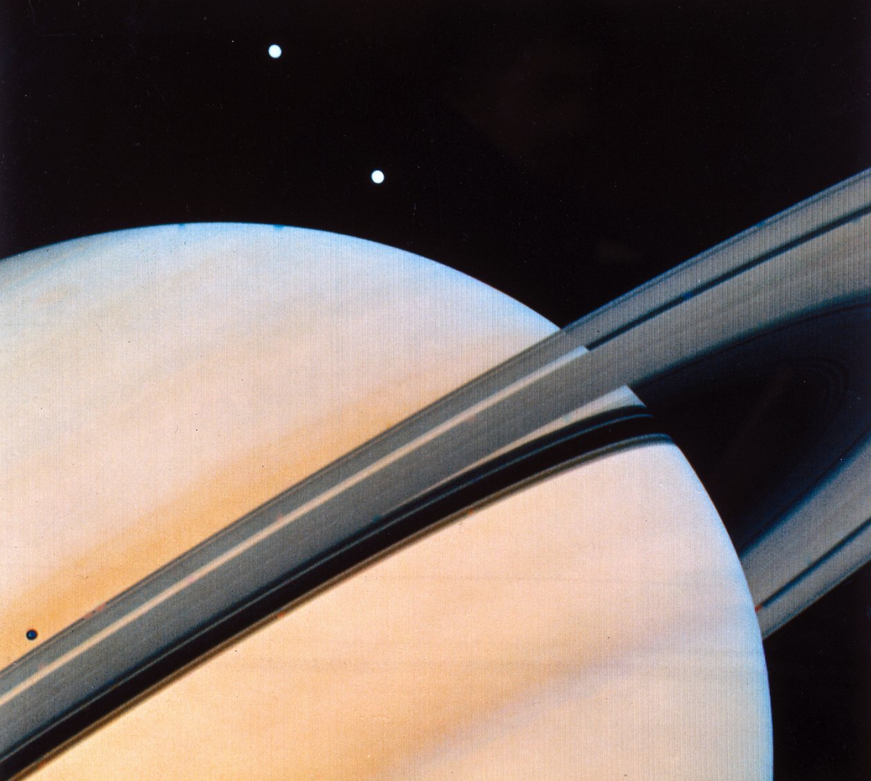 Saturno e i suoi anelli da Frederick (attr. to) Barnard
