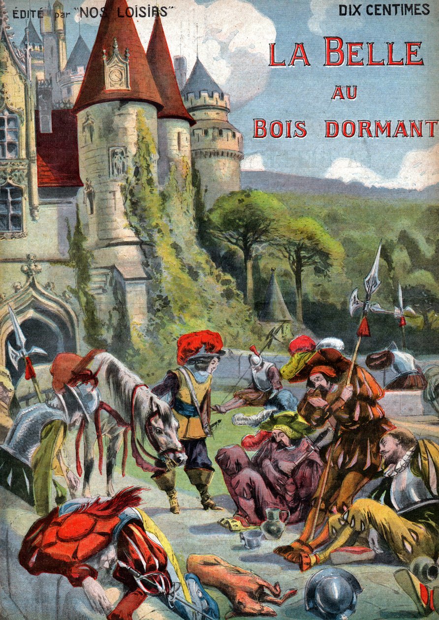 La bella addormentata (incisione) da . .