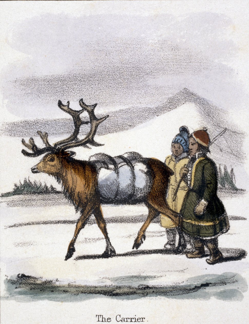 Il Corriere, c 1845 da Frederick (attr. to) Barnard