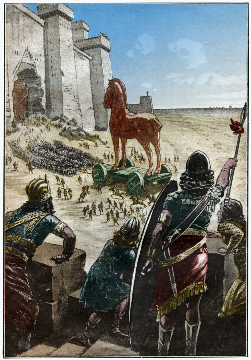 Il cavallo di Troia da . .