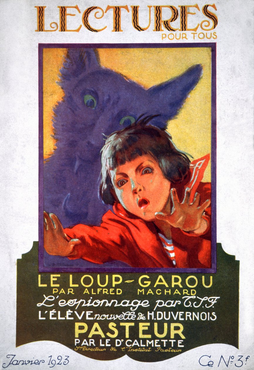 Il lupo mannaro (incisione) da . .