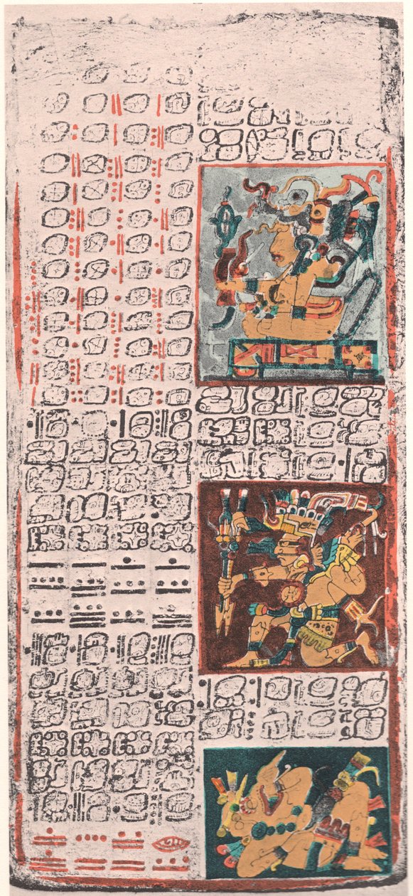 Codice di Dresda, pagina 49 da Unknown