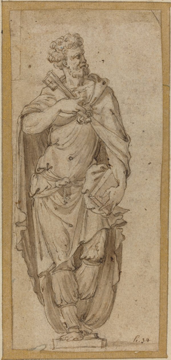 San Pietro da after Francesco Salviati