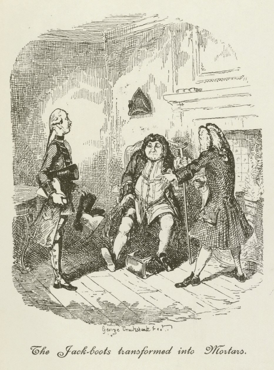 Illustrazione per Tristram Shandy da after George Cruikshank