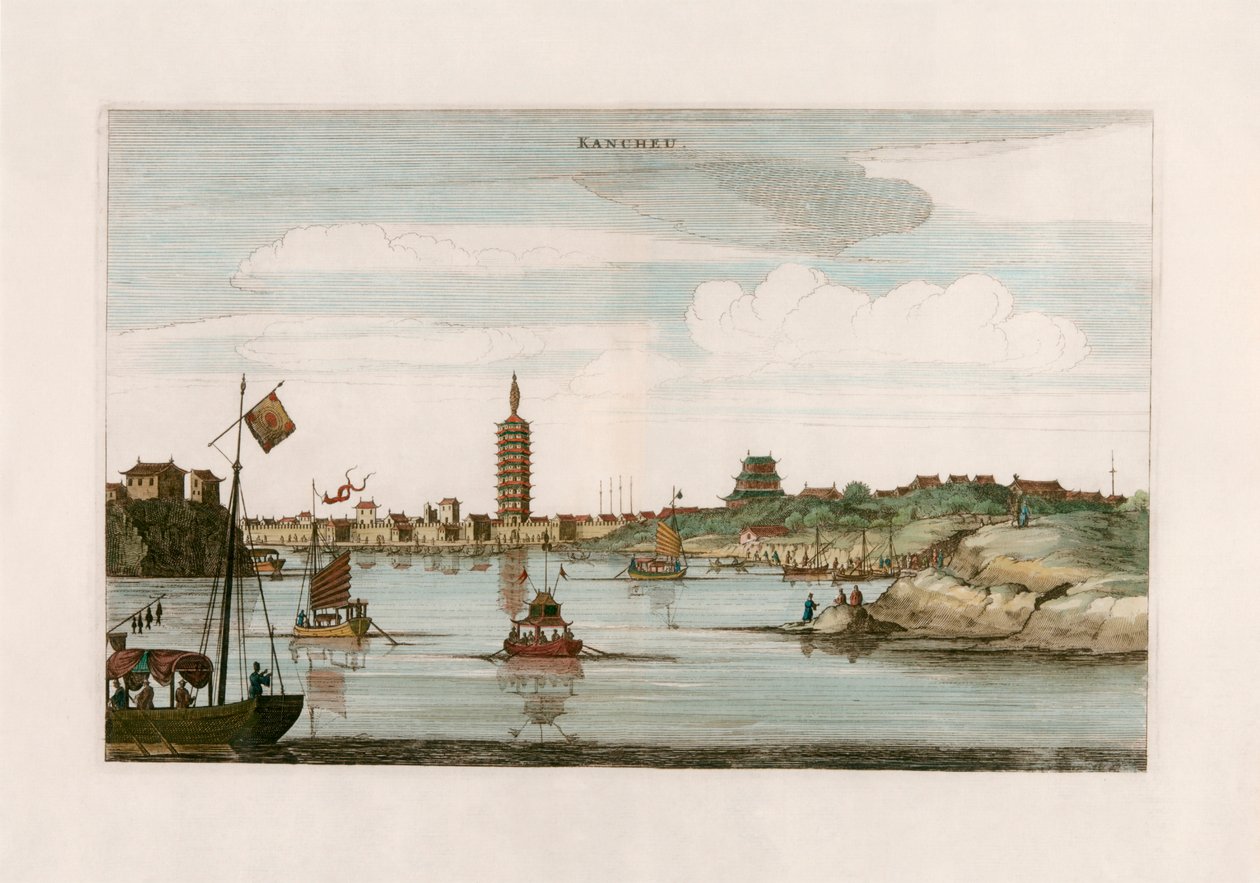 Kancheu da after Johannes Nieuhof