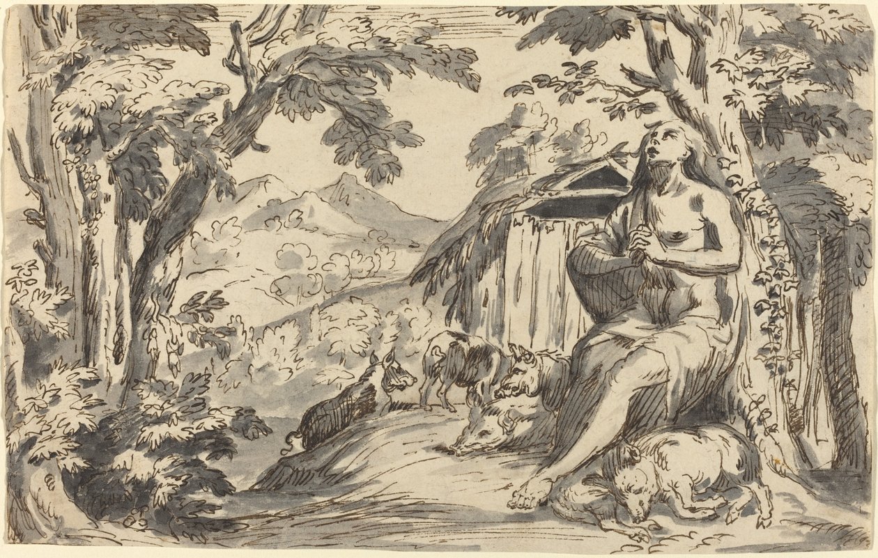 Il figliol prodigo da after Pietro Testa