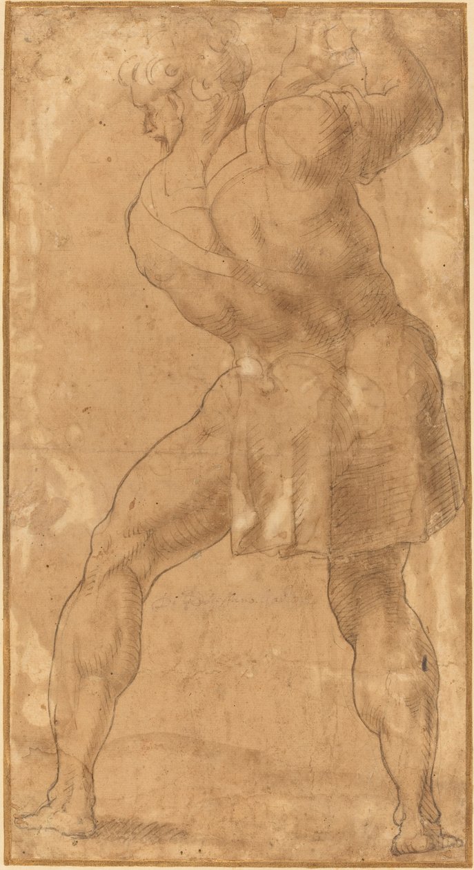 Figura di un uomo da after Polidoro da Caravaggio
