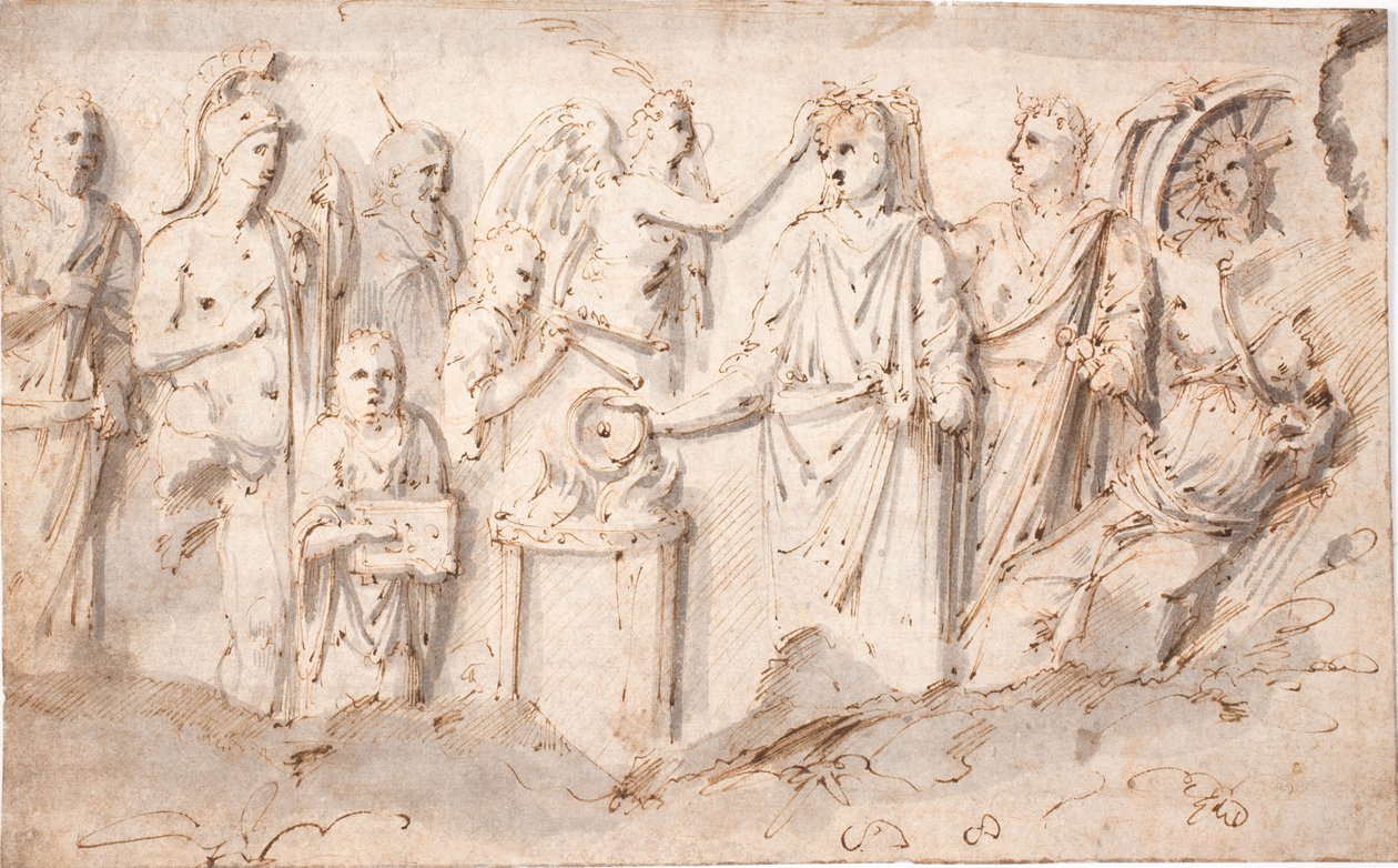 Sacrificio imperiale a Marte da after Ubekendt