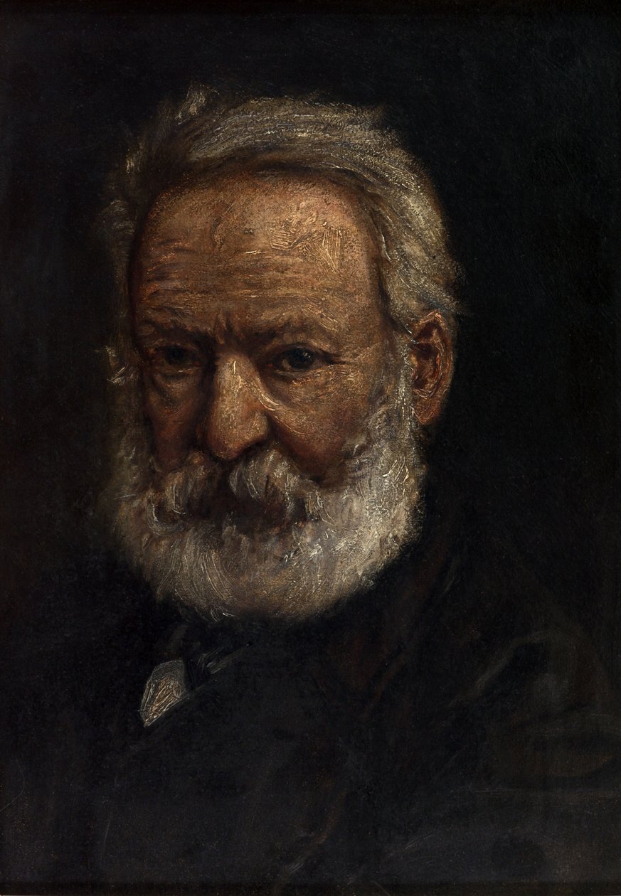 Francese:  Ritratto di Victor Hugo da anonymous 