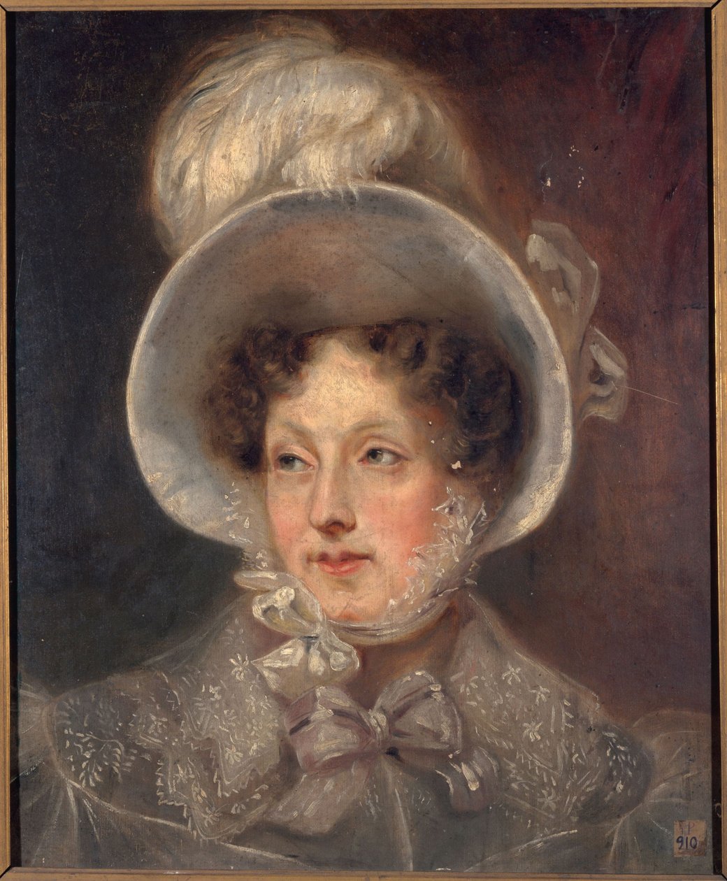 Francese: Ritratto di donna (P910) da anonymous 