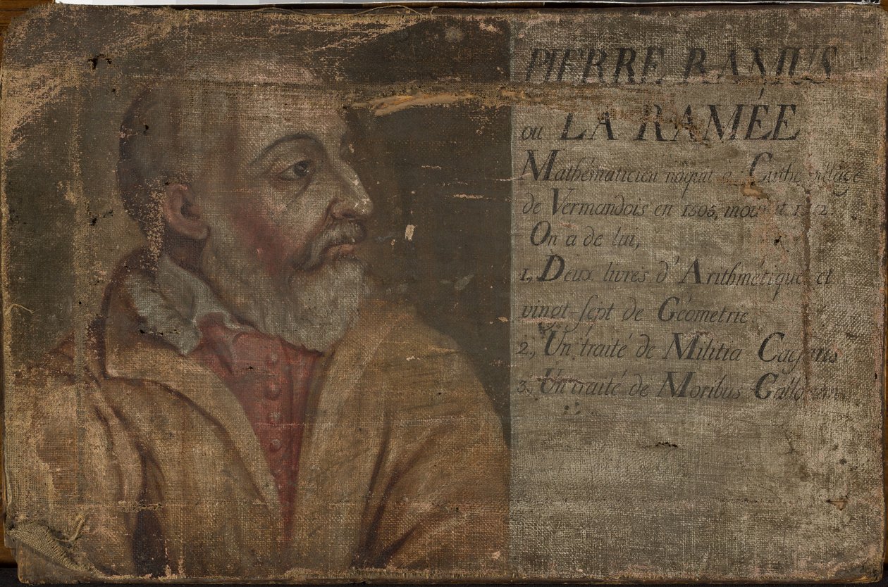 Ritratto di Petrus Ramus, matematico da anonymous 